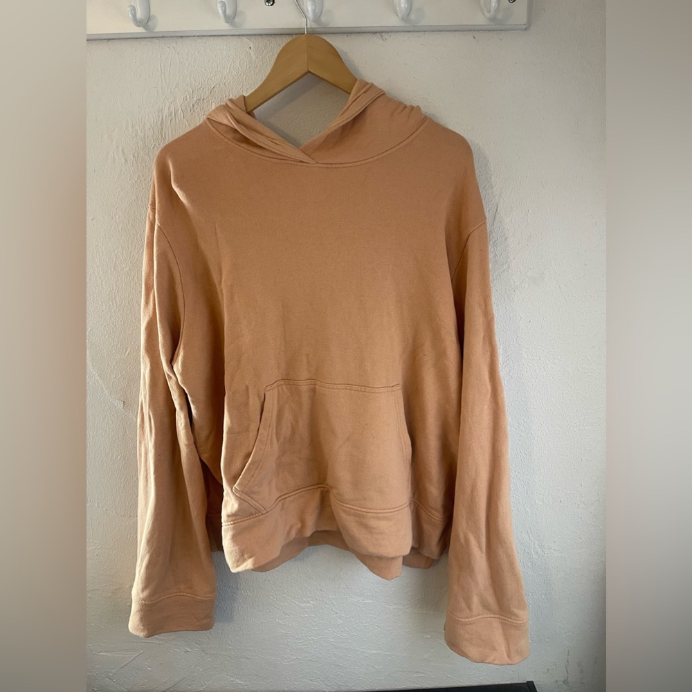 Forever 21+ salmon oversized hoodie